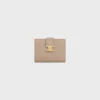 Fine Strap Wallet Nino in Supple Grained Calfskin