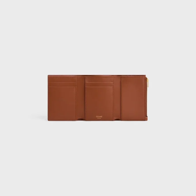 Fine Strap Wallet Nino in Supple Grained Calfskin Fine Strap Wallet Nino in Supple Grained Calfskin