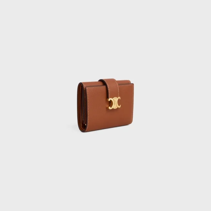 Fine Strap Wallet Nino in Supple Grained Calfskin Fine Strap Wallet Nino in Supple Grained Calfskin