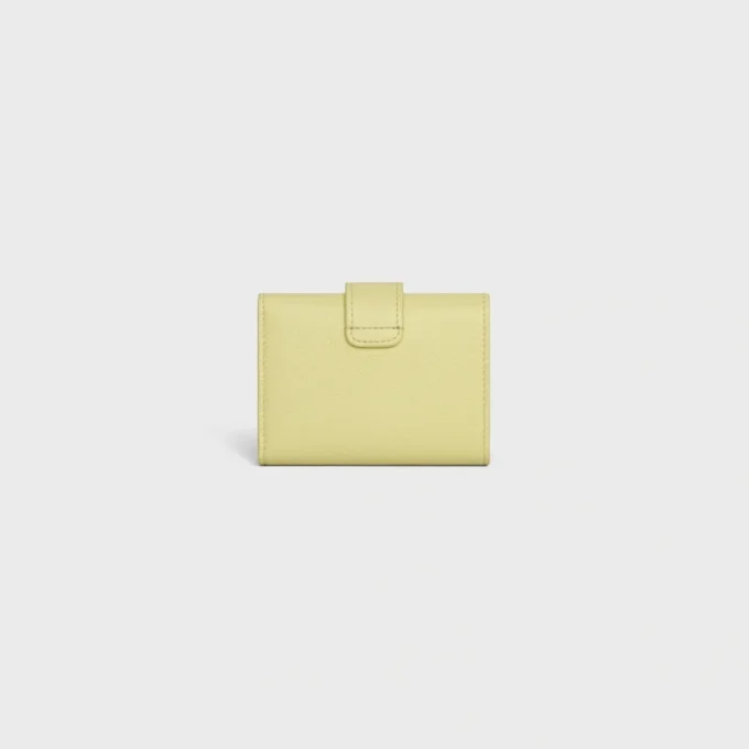 Fine Strap Wallet Nino in Supple Grained Calfskin Fine Strap Wallet Nino in Supple Grained Calfskin