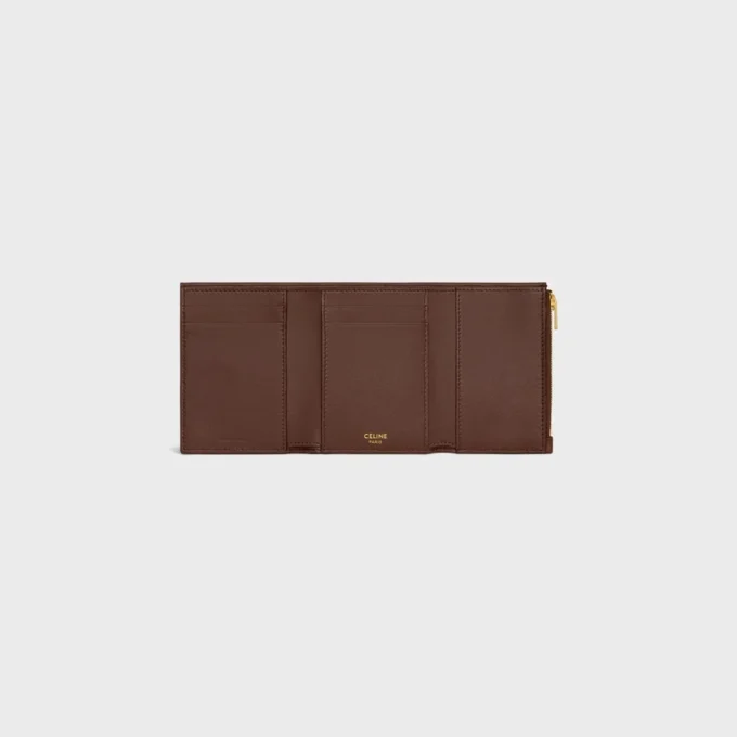 Fine Strap Wallet Nino in Supple Grained Calfskin Fine Strap Wallet Nino in Supple Grained Calfskin