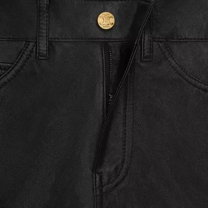 Francoise Jeans in Soft Lambskin Francoise Jeans in Soft Lambskin