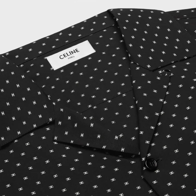 Hawaiian Shirt in Printed Viscose