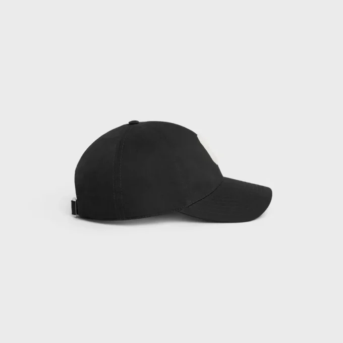 Initial Baseball Cap in Cotton