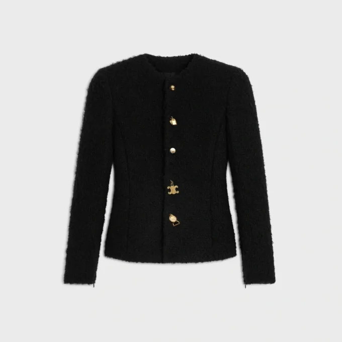 Jacket in Cashmere and Wool Natta