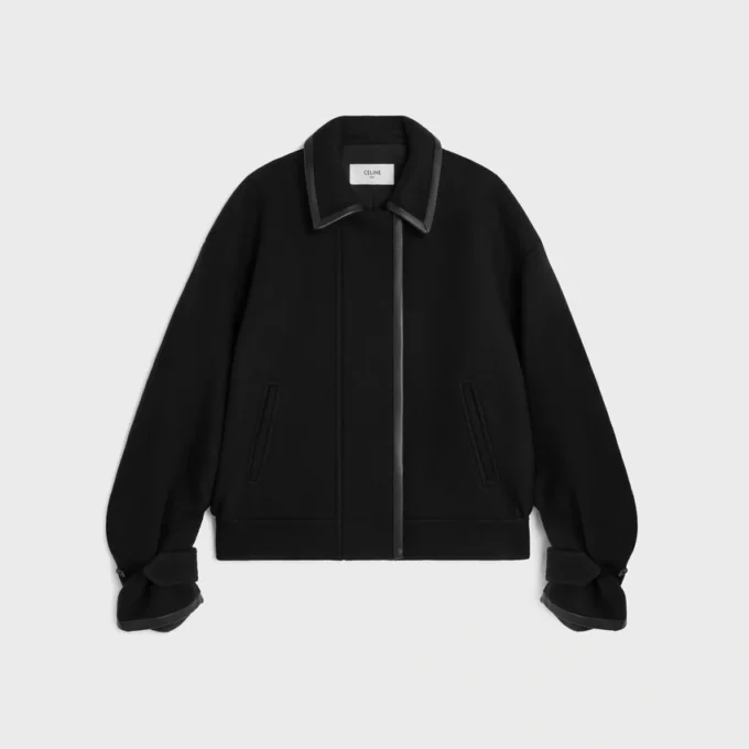 Jacket in Double-Face Wool Felt Jacket in Double-Face Wool Felt
