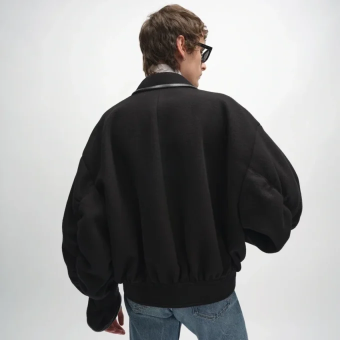 Jacket in Double-Face Wool Felt Jacket in Double-Face Wool Felt