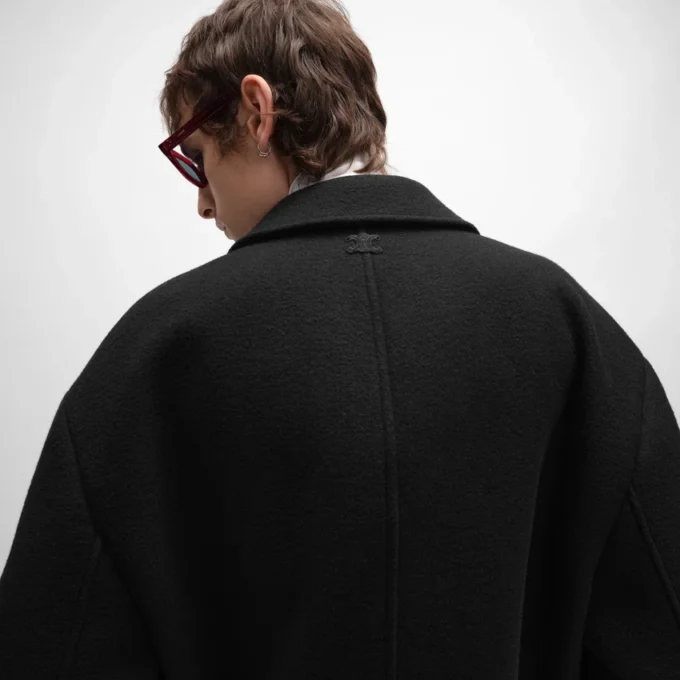 Jacket in Double-Face Wool Felt Jacket in Double-Face Wool Felt
