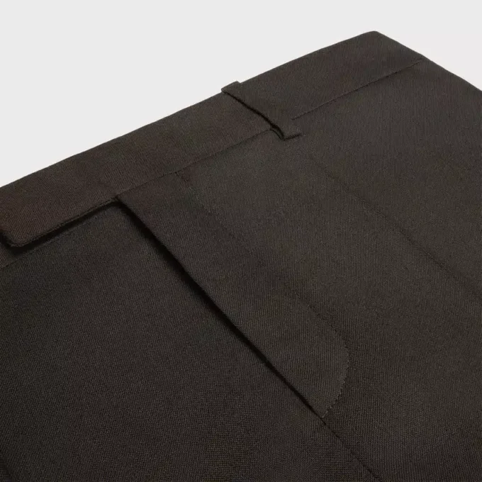 Jazz Trousers in Wool Cloth Jazz Trousers in Wool Cloth