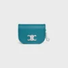 Keyring Nano Besace Triomphe in Smooth Calfskin Keyring Nano Besace Triomphe in Smooth Calfskin
