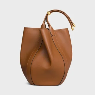 Large Drop Bucket Bag in Supple Smooth Calfskin Large Drop Bucket Bag in Supple Smooth Calfskin