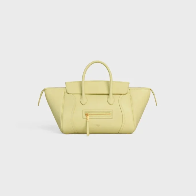 Little Luggage in Supple Shiny Lambskin