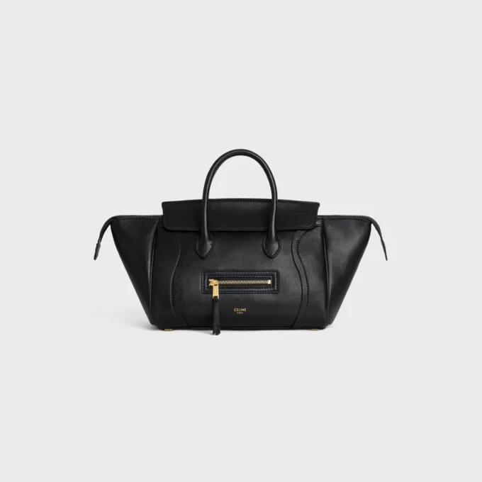 Little Luggage in Supple Shiny Lambskin