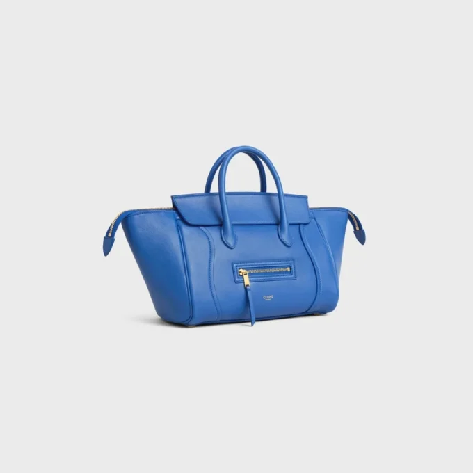 Little Luggage in Supple Shiny Lambskin