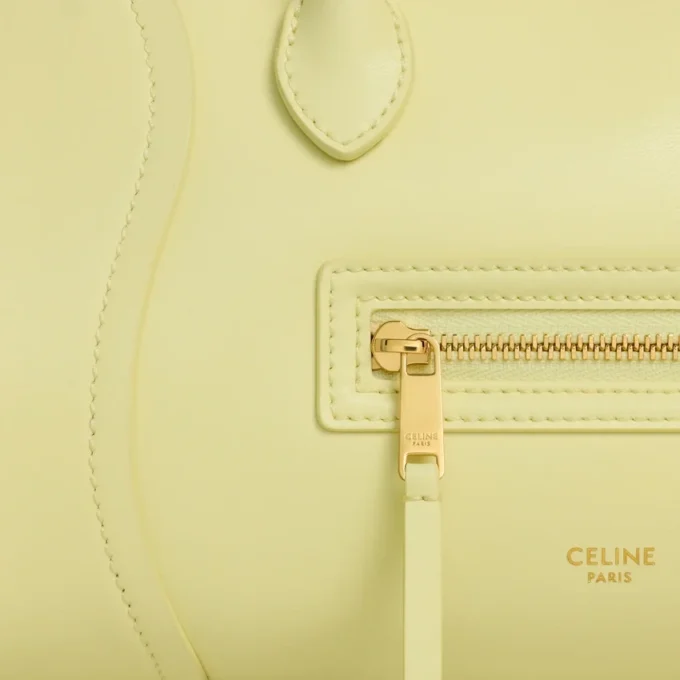 Little Luggage in Supple Shiny Lambskin
