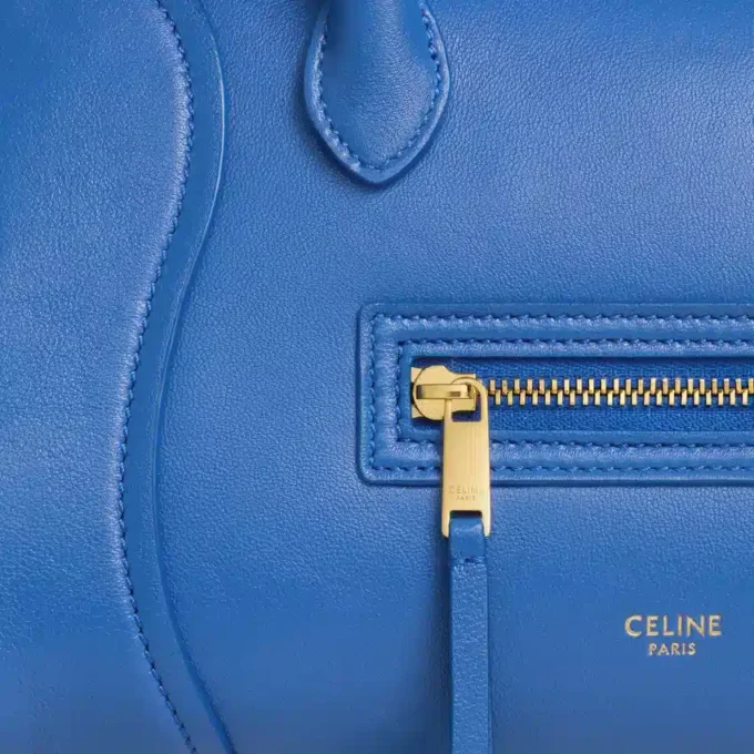 Little Luggage in Supple Shiny Lambskin
