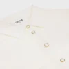 Long Shirt Dress in Cotton Silk Crepon Long Shirt Dress in Cotton Silk Crepon