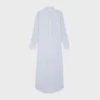 Long Shirt Dress in Striped Cotton Long Shirt Dress in Striped Cotton