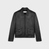 Loose Blouson Jacket in Soft Lambskin