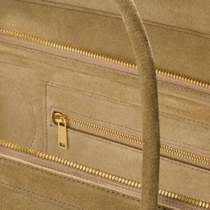 Luggage in Suede Calfskin