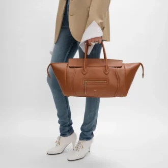 Luggage in Supple Shiny Lambskin