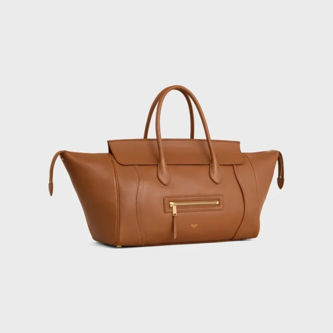Luggage in Supple Shiny Lambskin