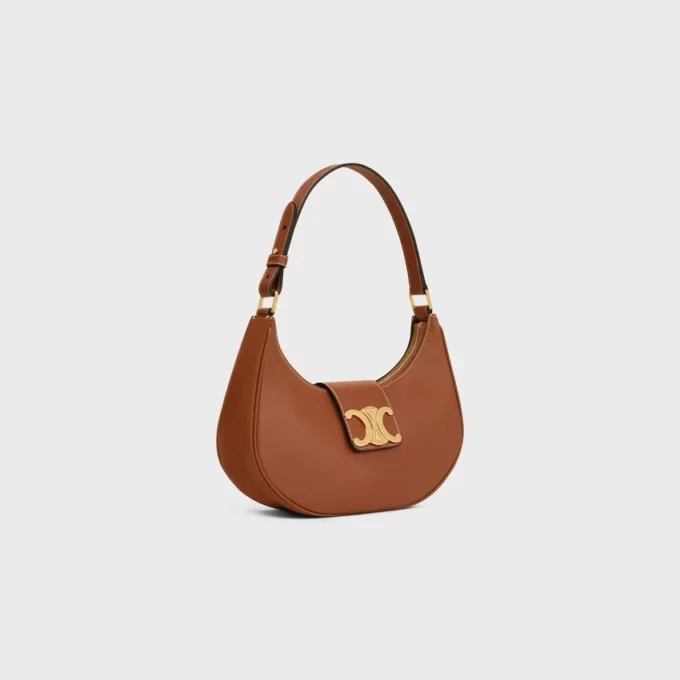 Medium Ava Triomphe Bag in Smooth Calfskin