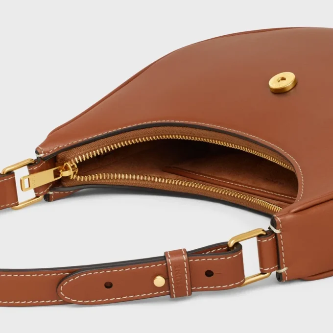 Medium Ava Triomphe Bag in Smooth Calfskin