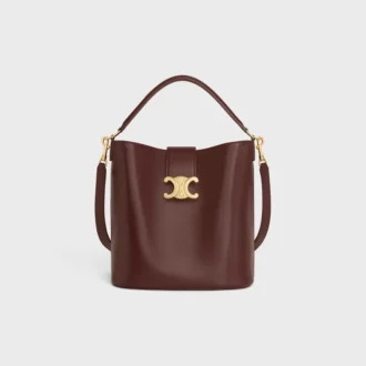 Medium Bucket Louise in Smooth Calfskin Medium Bucket Louise in Smooth Calfskin