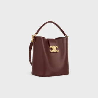 Medium Bucket Louise in Smooth Calfskin Medium Bucket Louise in Smooth Calfskin