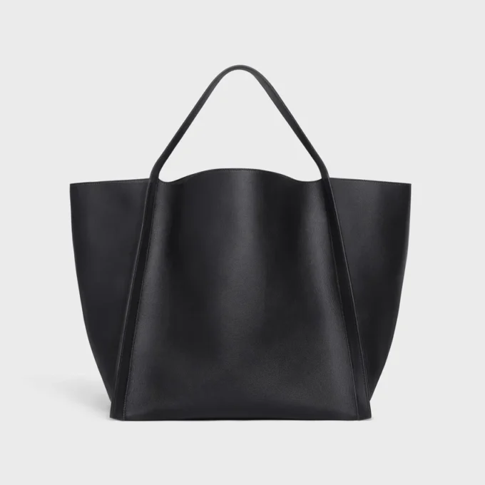 Medium Cube Bag in Supple Calfskin