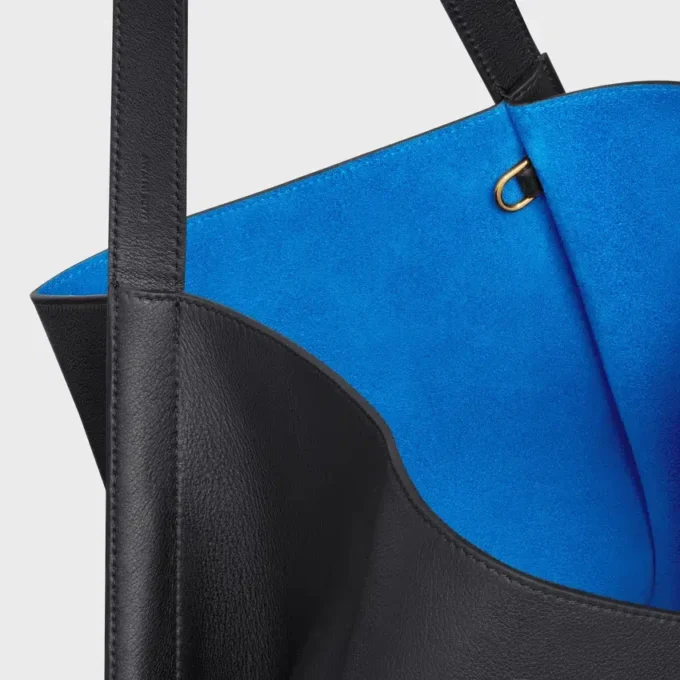 Medium Cube Bag in Supple Calfskin
