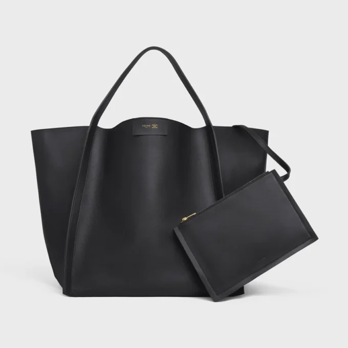 Medium Cube Bag in Supple Calfskin