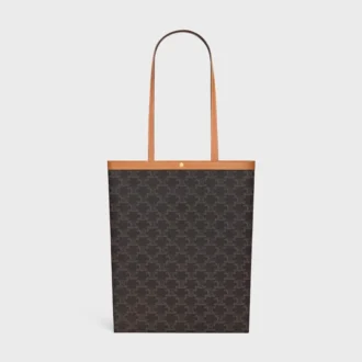 Medium Flat Shopper in Triomphe Canvas Medium Flat Shopper in Triomphe Canvas