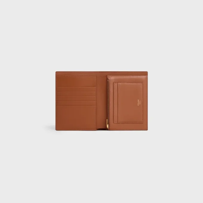 Medium Strap Wallet Nino in Supple Grained Calfskin Medium Strap Wallet Nino in Supple Grained Calfskin