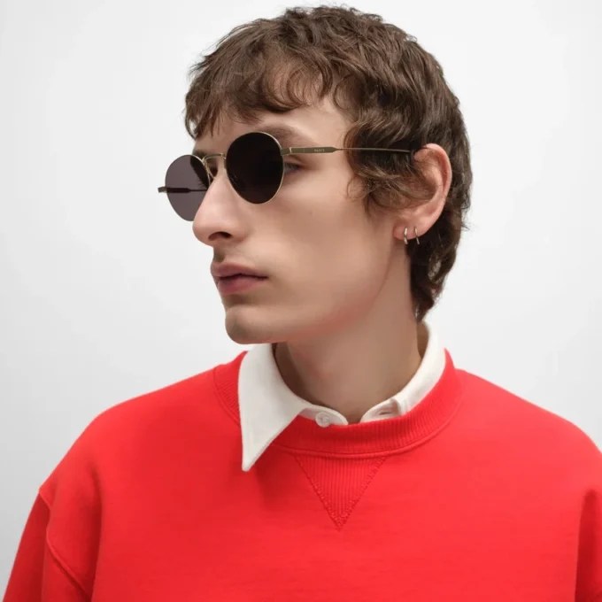 Metal Frame 28 Sunglasses in Metal Metal Frame 28 Sunglasses in Metal