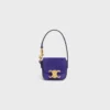 Micro Claude in Suede Calfskin Micro Claude in Suede Calfskin