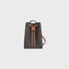 Micro Sailor in Triomphe Canvas and Calfskin Micro Sailor in Triomphe Canvas and Calfskin