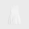 Mini Dress in Cotton Crochet
