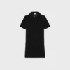 Mini Dress in Cotton Pointelle
