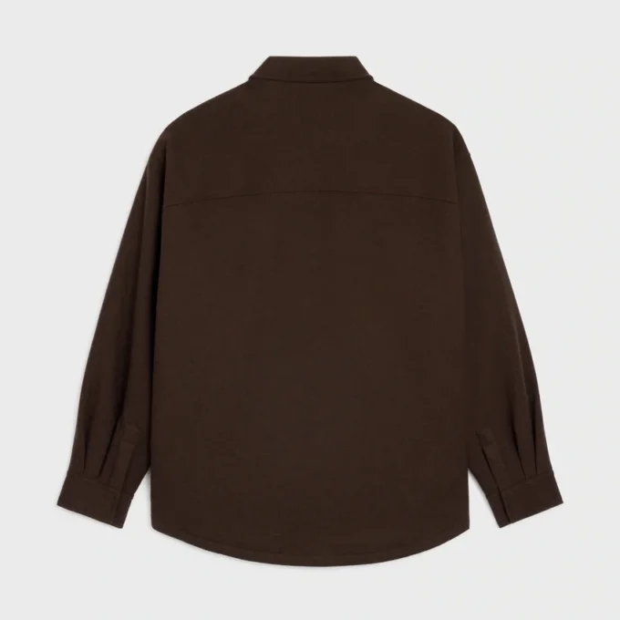 Overshirt in Wool Flannel Overshirt in Wool Flannel