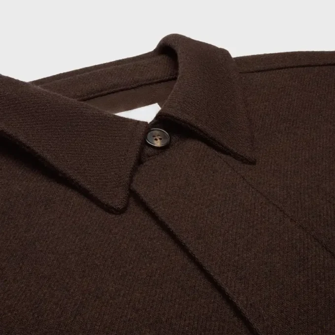 Overshirt in Wool Flannel Overshirt in Wool Flannel