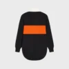 Oversized Polo Sweater in Wool Oversized Polo Sweater in Wool