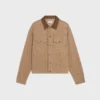 Oversized Trucker Jacket in Corduroy