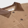 Oversized Trucker Jacket in Corduroy
