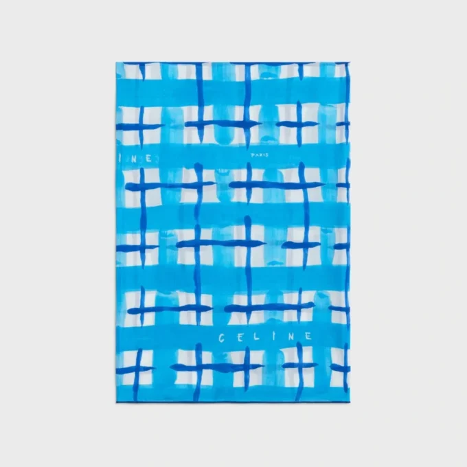 Pareo Sarong in Tartan Cotton Pareo Sarong in Tartan Cotton