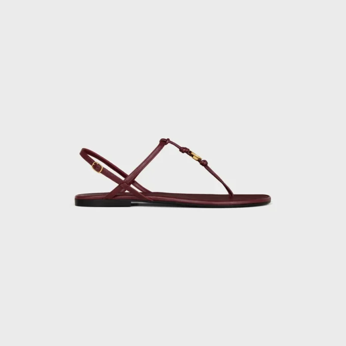 Penny Sandal in Supple Calfskin Penny Sandal in Supple Calfskin