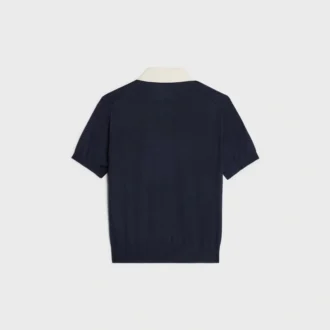 Polo Sweater in Fine Cashmere Silk Polo Sweater in Fine Cashmere Silk