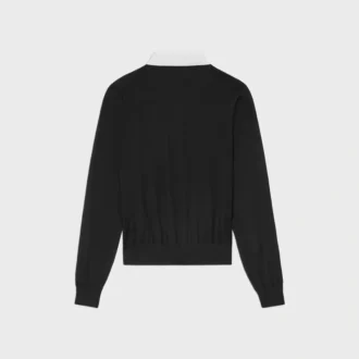 Polo Sweater in Fine Cashmere Silk Polo Sweater in Fine Cashmere Silk