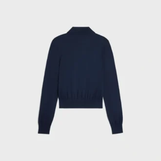 Polo Sweater in Fine Cotton Polo Sweater in Fine Cotton